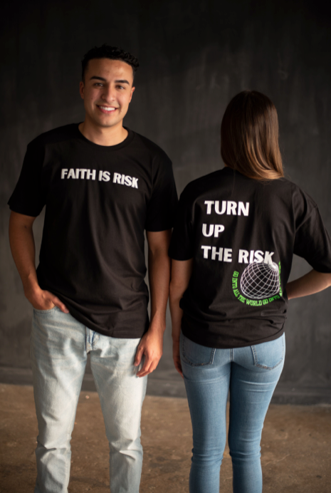 *NEW* Faith is Risk Shirt